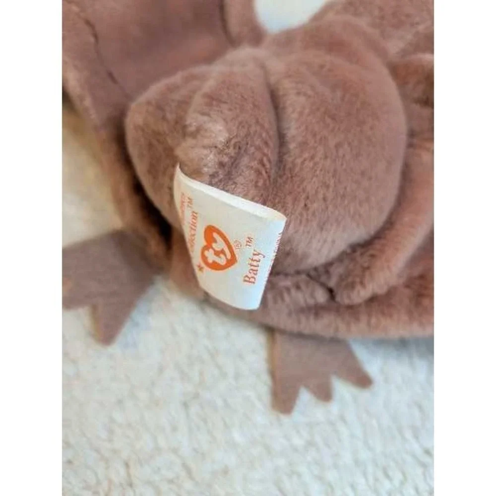 Ty Beanie Babies Claude‎ Crab Batty Bat Plush Stuffed Animal NWT